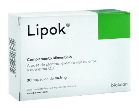 Bioksan Lipok 30 Cápsulas
