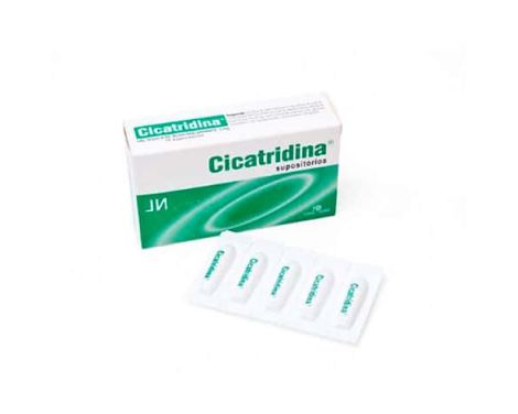 Comprar Cicatridina Supositorios 5 mg 10 unidades