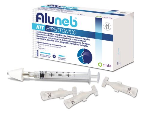 Aluneb Hipertonico Kit 20 Viales 5ml + Dispositivo