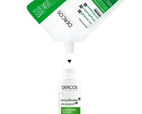Comprar Dercos Champú Anticaspa Cabello Normal-Graso Eco Recarga 390ml