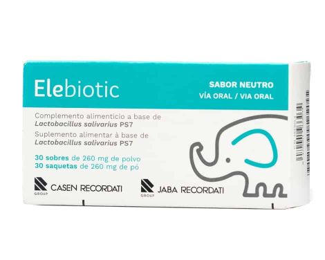 Elebiotic 30 Sobres 260mg Complementos alimenticios