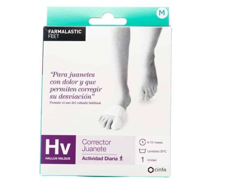Farmalastic Corrector Juanetes Talla Mediana Callos y juanetes