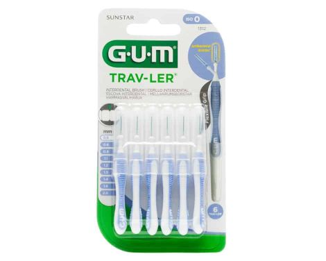 Gum-Cepillo-Interdental-1312-Trav-Ler-06-mm-6-unidades-0