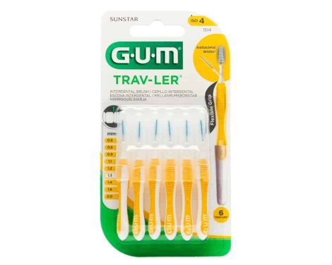Gum-Cepillo-Interdental-1514-Trav-Ler-13-mm-Conico-6-unidades-0