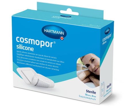 Hartmann-Cosmopor-Silicone-Apósitos-Estériles-10cm-x-8cm-5-uds-0