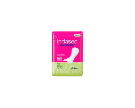 Indasec-Discreet-Mini-Compresas-para-Prdidas-Leves-20-uds-0