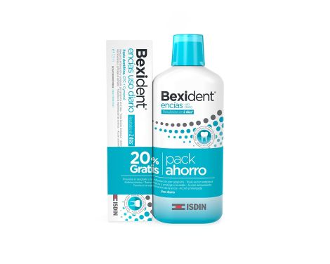 Isdin-Bexident-Pack-Encas-Uso-Diario-Pasta-125ml-y-Colutorio-500ml-0