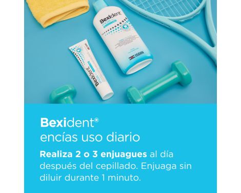 Isdin Bexident Pack Encías Uso Diario Pasta 125ml y Colutorio 500ml sin receta