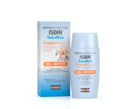 Isdin Fotoprotector Fusion Fluid Mineral Baby Pediatrics SPF50 50ml