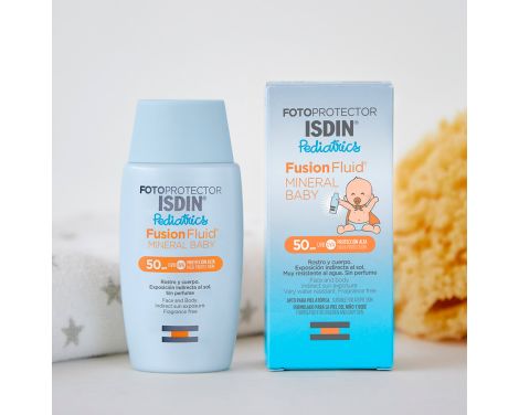 Comprar Isdin Fotoprotector Fusion Fluid Mineral Baby Pediatrics SPF50 50ml