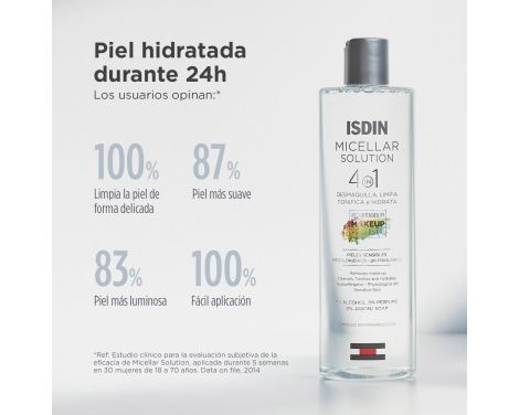 Comprar Isdin Micellar Solution Limpieza Facial Hidratante 400ml