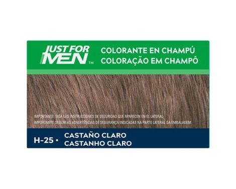Comprar Just for Men Colorante en Champú Castaño Claro 66ml