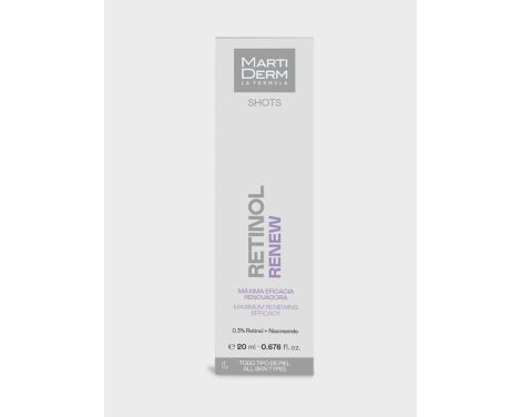 MartiDerm Shots Retinol Renew 20ml sin receta