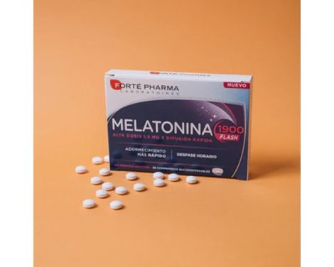 Comprar Forte Pharma Melatonina Flash 1900 30 Comprimidos Bucodispersables