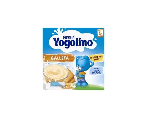 Comprar Nestlé Yogolino Natillas de Galleta 4 Tarrinas 100g