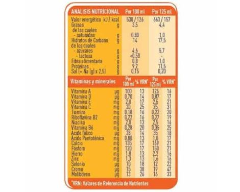 Para qué sirve Nestlé Meritene Fuerza y Vitalidad Drink Vainilla 6 uds 125ml