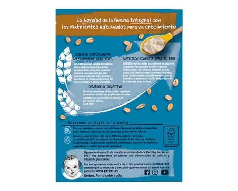 Para qué sirve Nestlé Nutrition Papillas De Cereales Para Bebés Gerber Multicereales 0% - 0% 270g