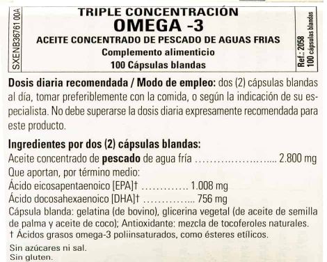 Comprar Solgar Omega 3 100 Unidades