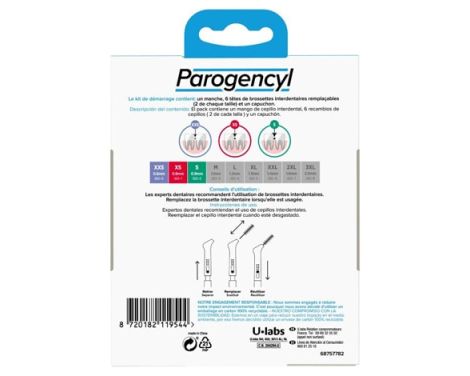 Parogencyl Cepillo Interdental Kit de Inicio 6 uds sin receta