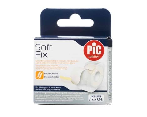 Pic-Esparadrapo-Soft-Fix-Papel-BlancoDispens-25-cm-X-14-M-0
