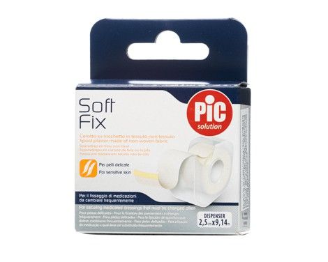 Pic-Esparadrapo-Soft-Fix-Papel-BlancoDispens-25-cm-X-14-M-small-image-0