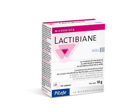 Pileje Lactibiane Niño 10 sobres 2.5g