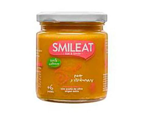 Comprar Smileat Potito Verduras Y Pavo Ecológico 230g