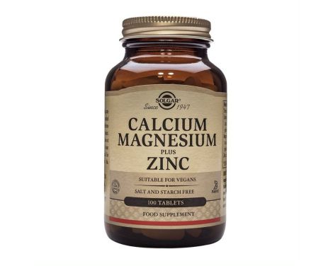 Solgar-Calcio-y-Magnesio-Plus-Zinc-100-Comprimidos-0