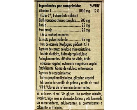 Comprar Solgar Ester C Plus 1000mg 30 Comprimidos