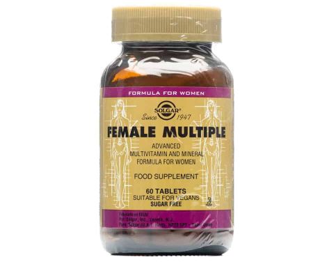 Solgar Female Multiple 60 Comprimidos Vitaminas y minerales