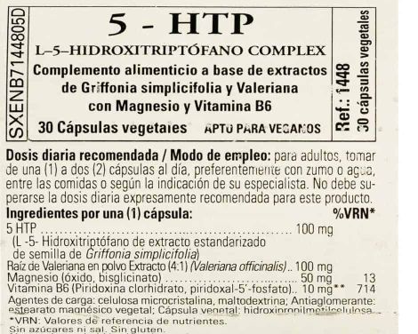 Comprar Solgar Hidroxitriptofano 5-Htp 30C