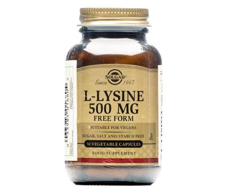 Solgar-L-Lysina-500Mg-50-cápsulas-0
