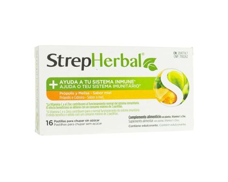 Strepherbal-Prpolis-y-Melissa-sabor-Miel-Pastillas-para-Chupar-16-uds-0