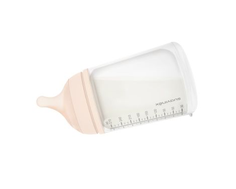 Comprar Suavinex Biberón Anticólico ZERØ.ZERØ Flujo Medio 270ml