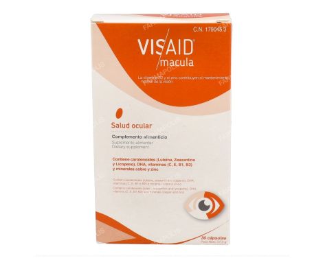 Visaid Mácula 30 Cápsulas