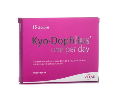 Vitae Kyo-Dophilus One Per Day 15 Cápsulas Flora intestinal