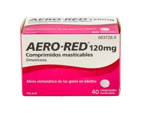 Aero Red 120mg 40 Comprimidos Masticables