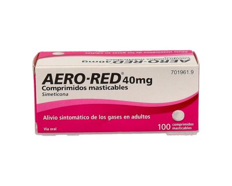 Aero Red 40mg 100 Comprimidos Masticables