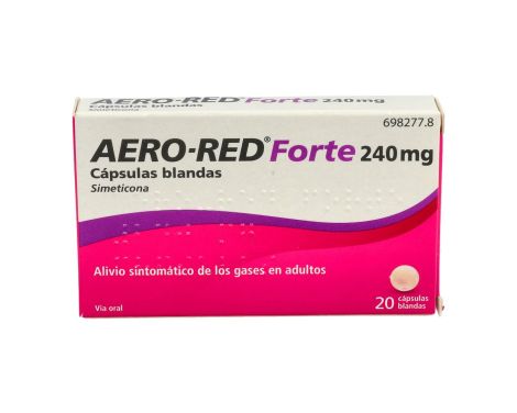 Aero Red Forte 240mg 20 Capsulas Blandas