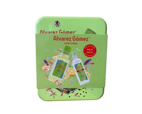 Alvarez Gómez Lata de Colonia Tradicional Limón 300 ML + Emulsión 280ML