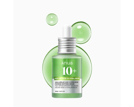 Anua Azelaic Acid 10 Hyaluron Redness Sérum Calmante 30ml