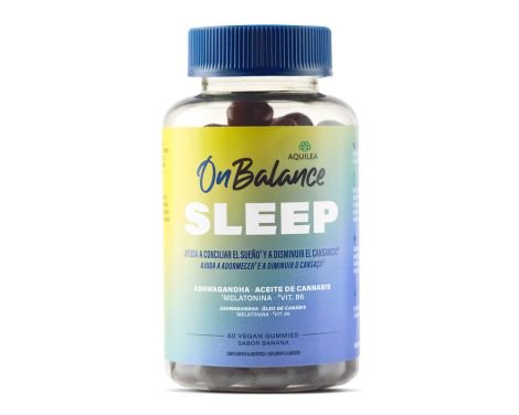 Aquilea On Balance Sleep Sabor Banana 60 Gummies