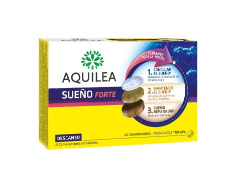 Aquilea Sueño Forte 60 Comprimidos + 15 Gratis 