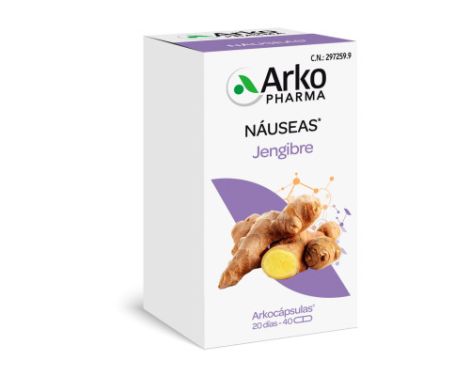 Arkopharma Jengibre 40 Cápsulas 