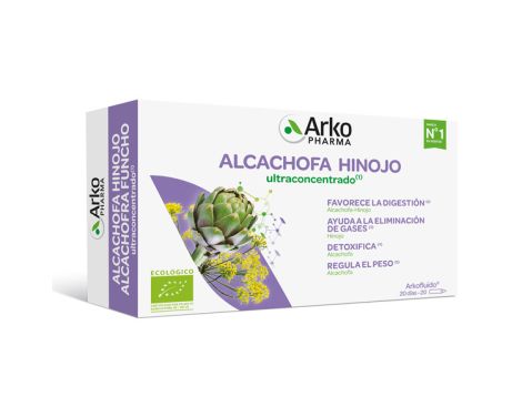 Arkopharma Arkofluido Alcachofa E Hinojo 20 Ampollas