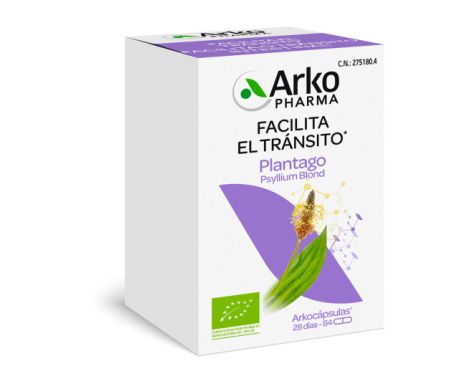 Arkopharma Arkocápsulas Plantago Psyllium Blond 84 cápsulas