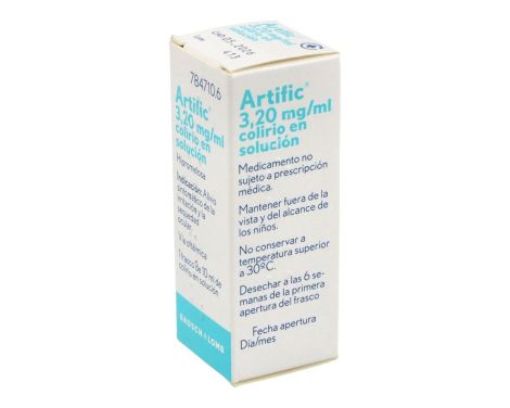Comprar Artific 32 Mg/Ml Colirio En Solución 1 Frasco 10ml