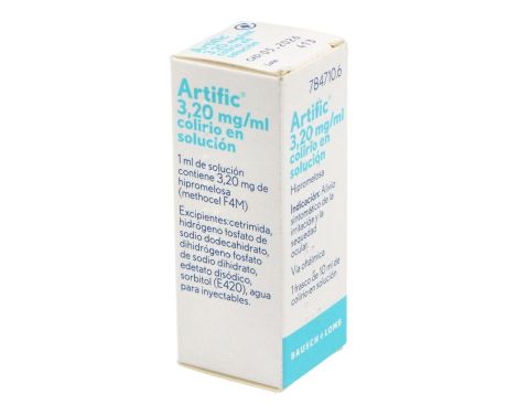Artific 32 Mg/Ml Colirio En Solución 1 Frasco 10ml sin receta