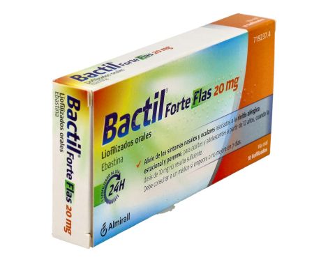 Bactil Forte Flas 20 Mg 10 Liofilizados Orales sin receta