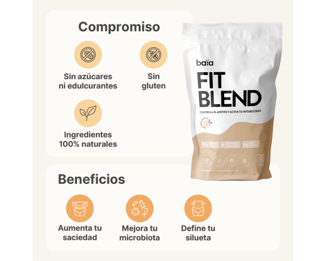 Comprar Baia Fit Blend Vainilla 600g